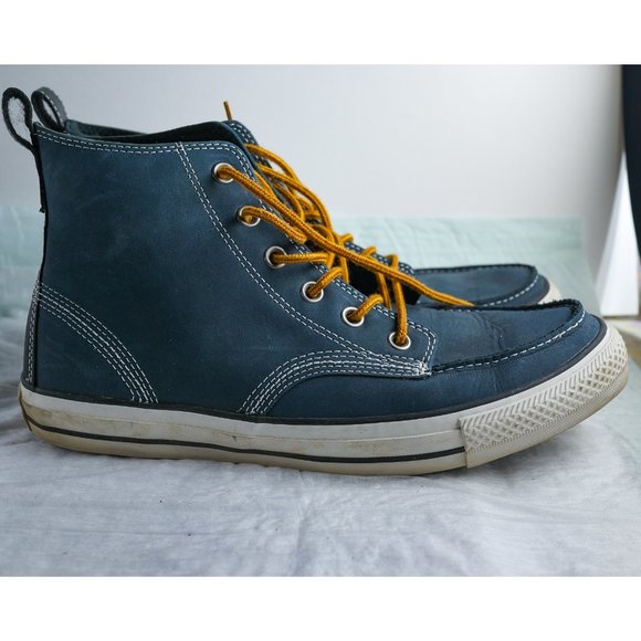 Chuck Taylor All Star Hi Top Soft Leather Boots - Picture 6 of 8